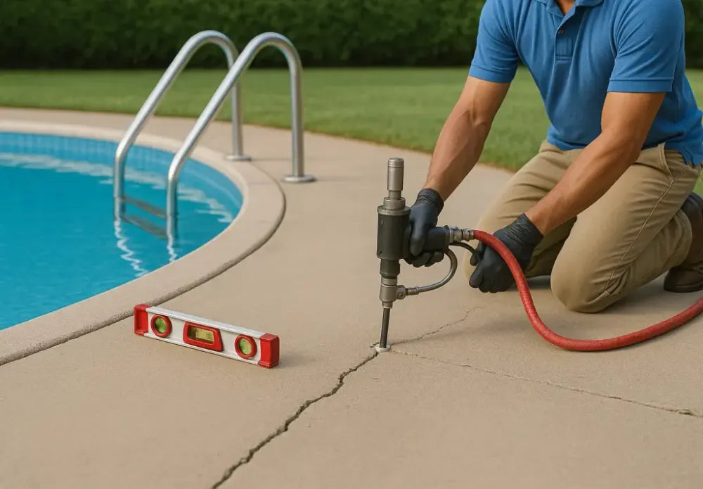 Plan Pool Deck Installation in Denton